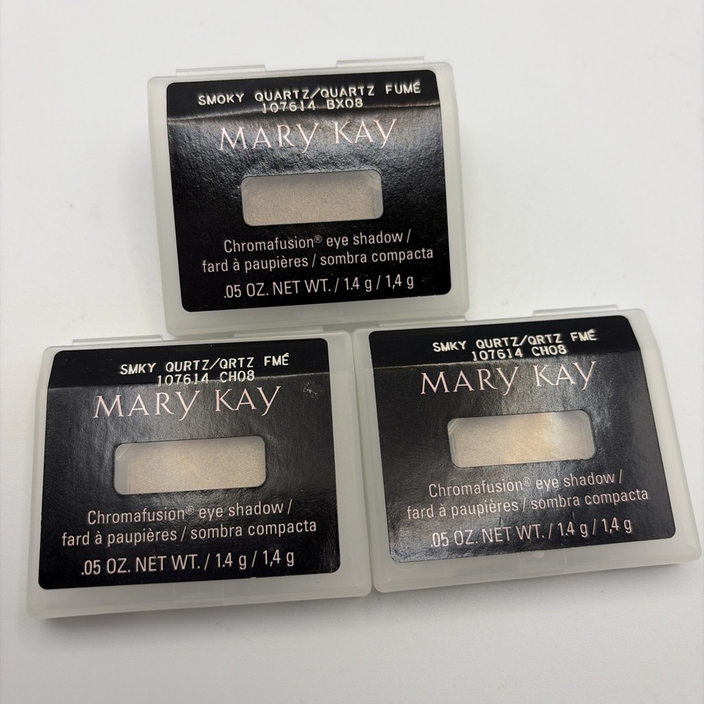 Mary Kay CHROMAFUSION EYE SHADOW 0.05‎ Oz Smoky Quartz 107614 Lot Of 3 New